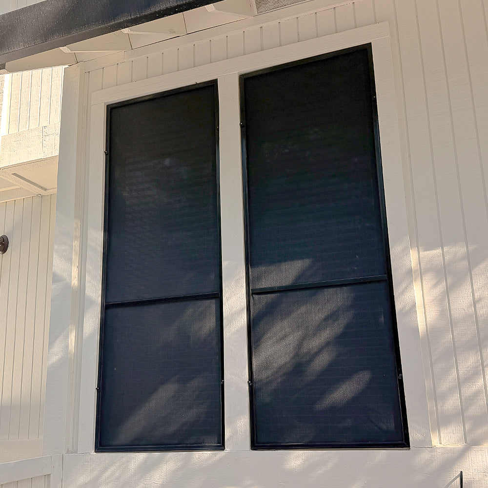 80% Black Solar Sunscreen With Black Frames