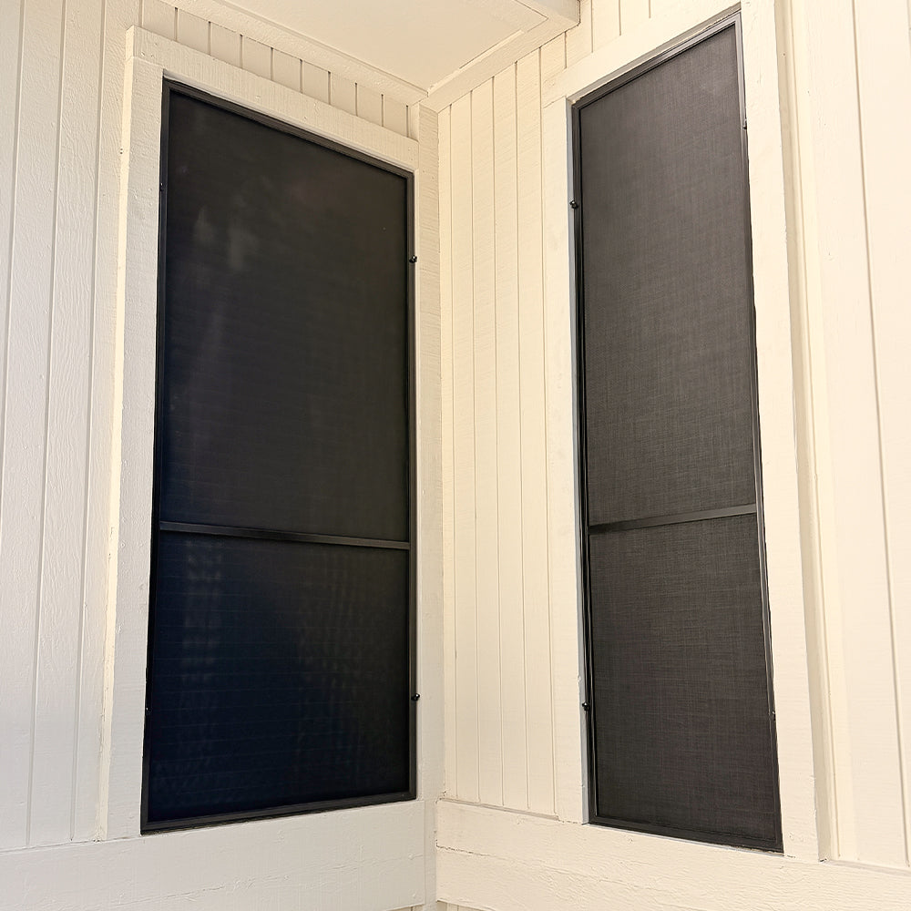 80% Black Solar Sunscreen With Black Frames