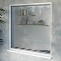 custom insect screen installed on residential window allowing airflow while keeping bugs out